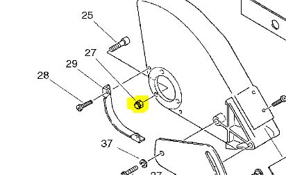 lock-nut-chain-break-handle-echo-cs350tes